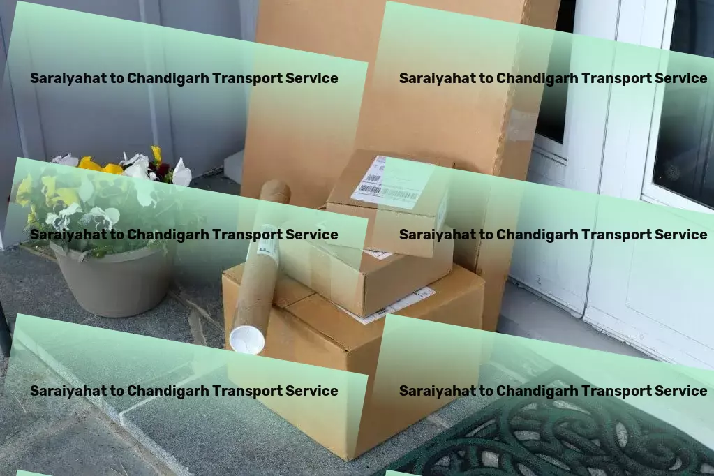 Saraiyahat to Chandigarh Courier And Parcel Citywide goods logistics