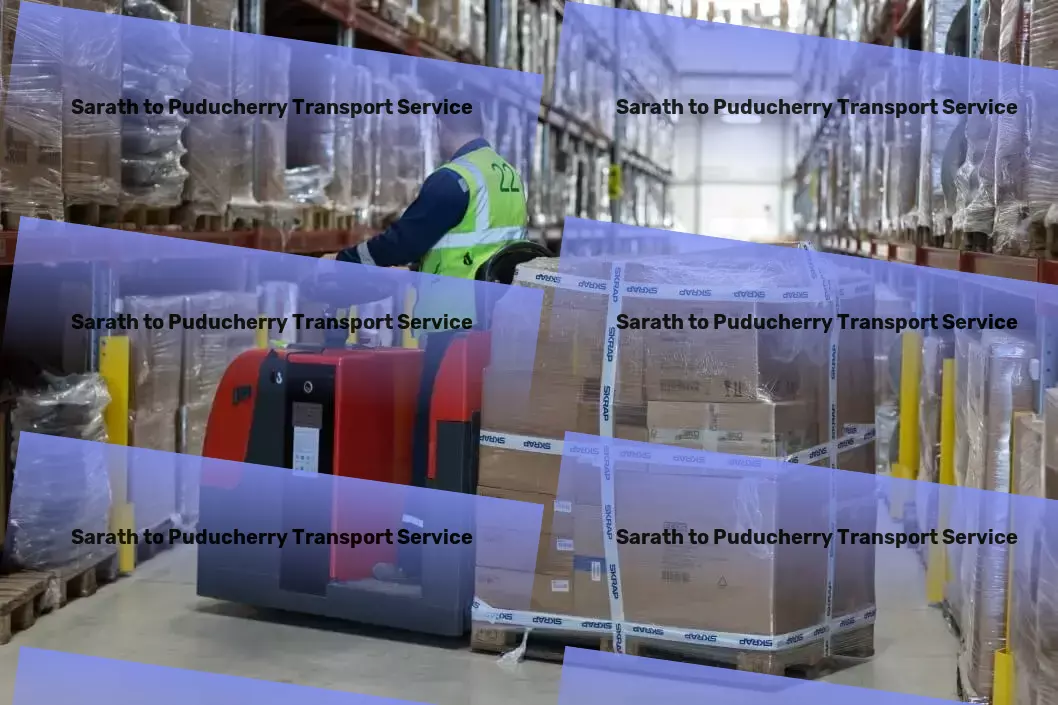 Sarath to Puducherry Packers And Movers Logistics companies